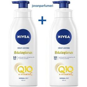 Nivea Q10 Normal Ciltler 2x400 ml Vücut Sıkılaştırıcı Losyonu