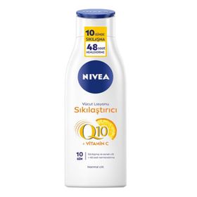 Nivea Q10 Sıkılaştırıcı Vücut Losyonu 250 ml ve Vanilya Badem Yağı Pump Losyon