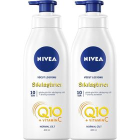 Nivea Q10 Vitamin C 2x400 ml Sıkılaştırıcı Vücut Losyonu
