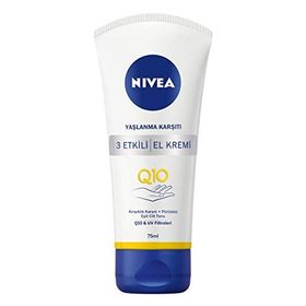 Nivea Q10 Yaşlanma Karşıtı 3 Etkili 75 ml Yoğun Nemlendirici El Kremi