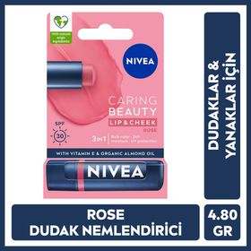 Nivea Renkli Rose 4.8 gr Dudak Bakım Kremi