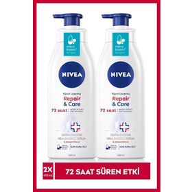 Nivea Repair Care Yoğun 2x400 ml Vücut Losyonu