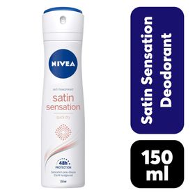 Nivea Satin Sensation 150 ml Kadın Sprey Deodorant