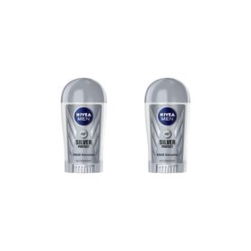 Nivea Silver Protect Erkek 2x40 ml Stick Deodorant