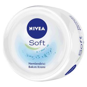 Nivea Soft 100 ml Nemlendirici Bakım Kremi + Soft 75 ml Nemlendirici Bakım Kremi