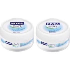 Nivea Soft 2x300 ml El Yüz Vücut Nemlendirici Bakım Kremi