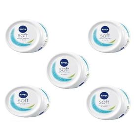 Nivea Soft Nemlendirici 5x300 ml Bakım Kremi