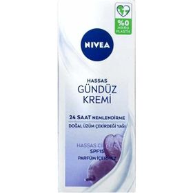 Nivea SPF15 Doğal Üzüm Çekirdeği Yağı 50 ml Hassas Gündüz Kremi