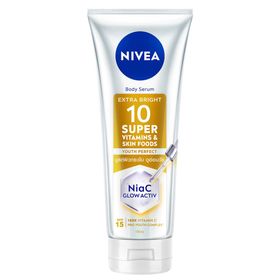 Nivea SPF15 Super10 ve C Vitamini Serum Etkili Nemlendirici ve Aydınlatıcı 170 ml Vücut Losyonu