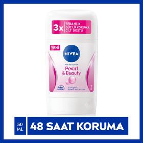 Nivea Stick Pearl Beauty 50 ml Kadın
