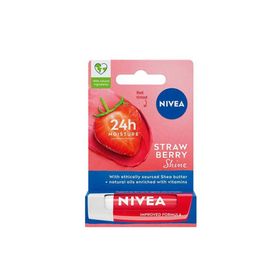 Nivea Strawberry Shine Çilek 4.8 gr Dudak Bakım Kremi