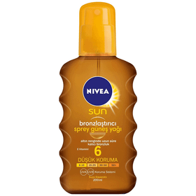 Nivea Sun 200 ml Bronzlaştırıcı Güneş Losyonu
