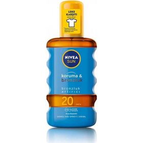 Nivea Sun 200 ml Koruma ve Bronzluk Güneş Yağı Spreyi