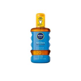 Nivea Sun 200 ml SPF20 Koruma ve Bronzluk Güneş Yağı