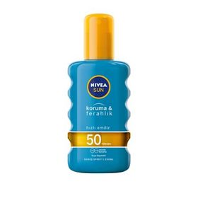 Nivea Sun 200 ml Spf50+ Koruma ve Ferahlık Transparan Güneş Koruma Kremi