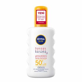 Nivea Sun Hassas Anında Koruma Spf 50+ 200 ml Güneş Alerjisine Karşı Koruyucu Sprey