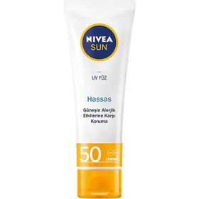 Nivea Sun Hassas Yüz 50 ml Güneş Kremi