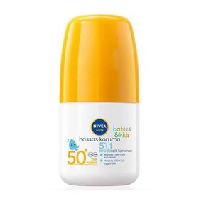 Nivea Sun Kids SPF50+ Hassas Koruma 50 ml Güneş Koruyucu Roll-On