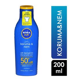Nivea Sun Koruma Nem SPF50+ 200 ml Güneş Losyonu