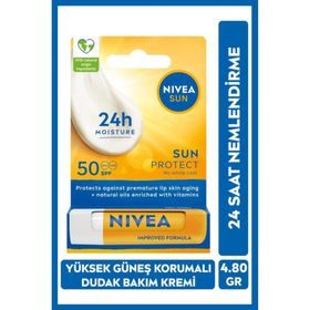 Nivea Sun Protect 4.8 gr SPF50 Dudak Koruyucu Bakım Kremi