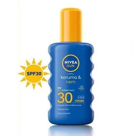 Nivea Sun SPF 30+ 200 ml Güneş Koruyucu ve Nemlendirici Güneş Kremi