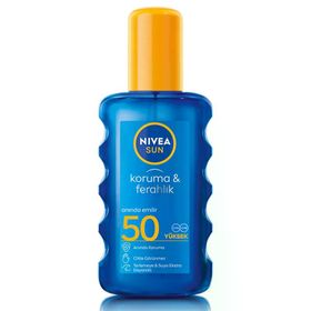 Nivea Sun SPF 50 200 ml Koruyucu ve Ferahlık Transparan Sprey