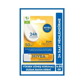 Nivea Sun SPF 50 4.8 gr Dudak Bakım Kremi