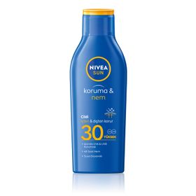 Nivea Sun SPF30 200 ml 48 Saat Nemlendirici Suya Dayanıklı Anında UV Koruması Güneş Losyonu