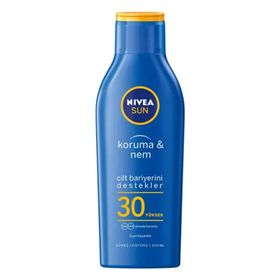 Nivea Sun SPF30 Güneş Koruyucu ve 48 Nemlendirici 200 ml Güneş Losyonu