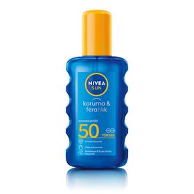 Nivea Sun SPF50 Güneş Koruyucu ve Ferahlık 200 ml Vücut Spreyi