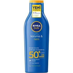 Nivea Sun SPF50 Koruma ve Nemlendirici 200 ml Güneş Koruyucu Losyon