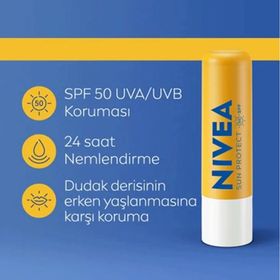 Nivea Sun Yüksek Güneş Korumalı 4.8 gr Dudak Bakım Kremi