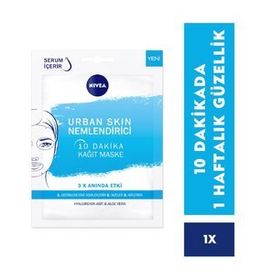 Nivea Urban Skin 1 Adet Nemlendirici Maske