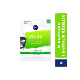 Nivea Urban Skin 1 Adet Nemlendirici Maske
