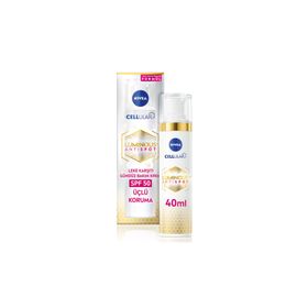 Nivea Visage Luminous 40 ml Hyaluronik Asit E Vitamini 630 Güneş Korumalı Leke Karşıtı SPF50 Gündüz Yüz Kremi