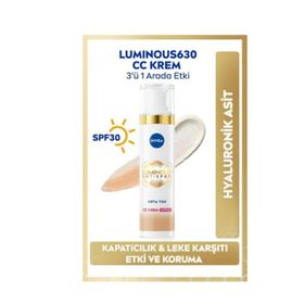 Nivea Visage Luminous630 CC SPF30 40 ml Orta Ton Leke Karşıtı Krem