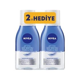 Nivea Visage Micellar 125 ml x 2 Adet Göz Makyaj Temizleyicisi