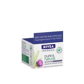 Nivea Visage Pure Natural 50 ml Kırışıklık Karşıtı Gece Kremi