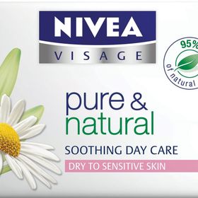 Nivea Vısage Pure Natural Kuru - Hassas Ciltler İçin 50 ml Nemlendirici Gündüz Kremi