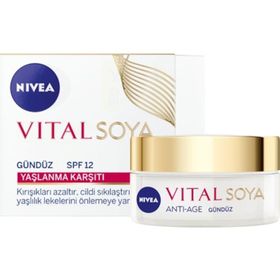 Nivea Vital Soya Yaşlanma Karşıtı Leke Giderici 50 ml Gündüz Bakım Kremi