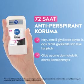 Nivea Women Invisible Clear Black & White 50 ml Kadın Stick Deodorant
