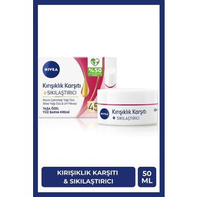 Nivea Yaşa Özel Kaz Ayağı Kırışıklığı Giderici 50 ml Yüz Bakım Kremi