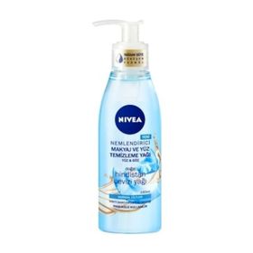Nivea Yüz Göz Normal Cilt 150 ml Nemlendirici Hindistan Cevizi Makyaj ve Yüz Temizleme Yağı