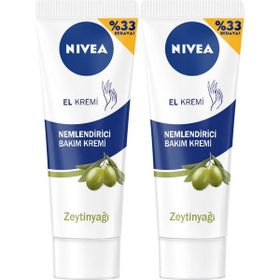 Nivea Zeytinyağı 100 ml 2 Adet Nemlendirici El Kremi