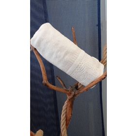 Nivemes Home Ahenk Karacan Krem 70x135 cm Banyo Havlusu