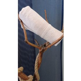 Nivemes Home Ahenk Karacan Pudra 70x135 cm Banyo Havlusu