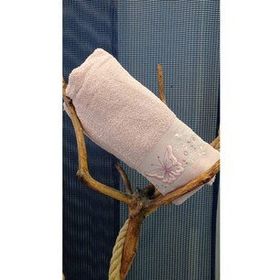 Nivemes Home Cemre Karacan Pembe 70x135 cm Banyo Havlusu
