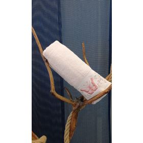 Nivemes Home Cemre Karacan Pudra 70x135 cm Banyo Havlusu