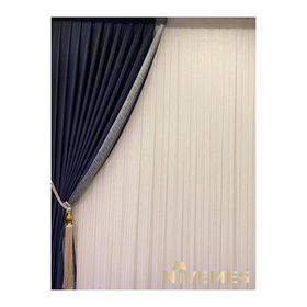 Nivemes Home Greek Gümüş Fitilli 100x260 cm 1/3 Sık Pileli Tül Perde