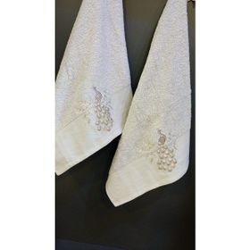Nivemes Home Karacan Paulina Gri 50x85 Yüz Havlusu
